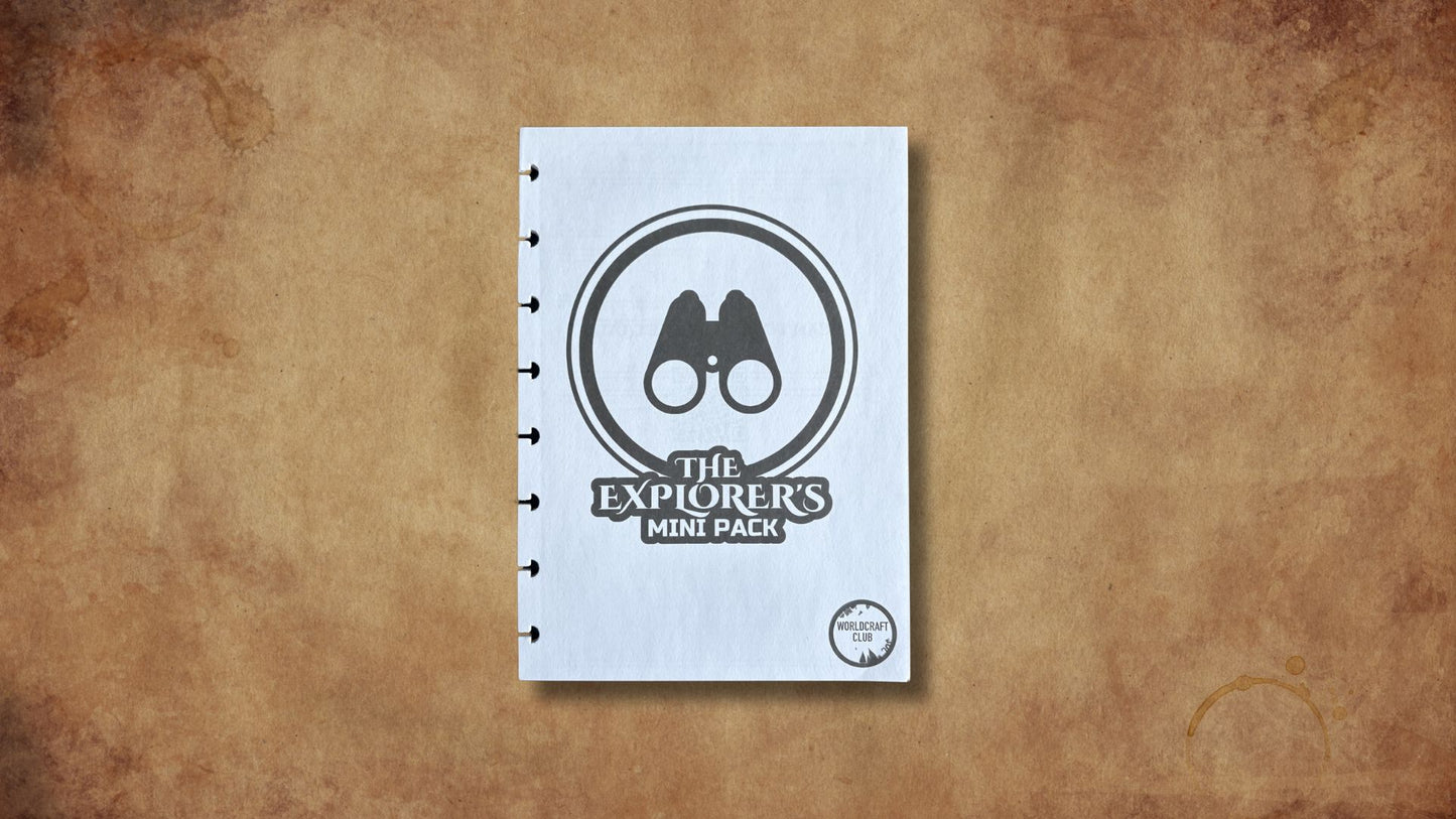 Explorer's Mini Pack